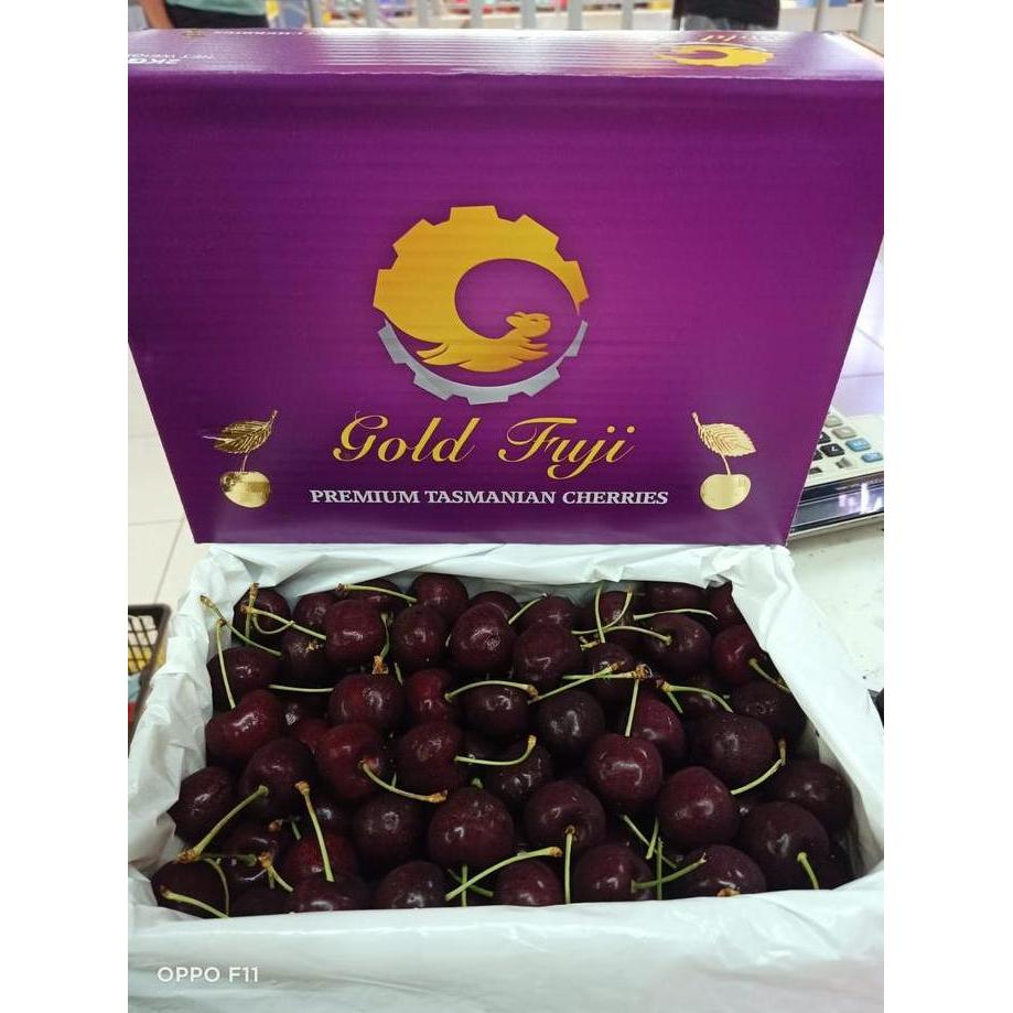 Bnbx- Buah Cherry Tasmania 500Gram Cherries Ceri Import