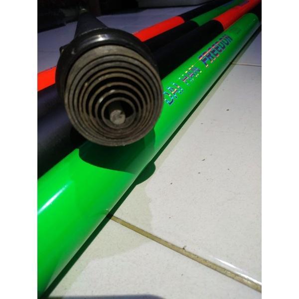 Joran Tegek Giant Flag Tongkat Bendera 12 Meter Dan 10 Meter Diameter Besar Kaku Tegek Ikan Gabus Jo