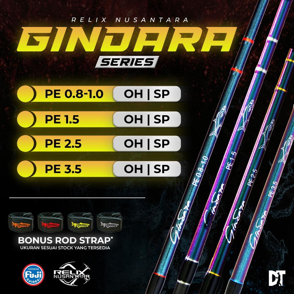Joran Jigging Dasaran Gindara Relix Nusantara Joran Pancing Roll Fish Rf 562 Rod Jigging Spinning Pe