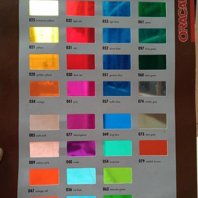 stiker oracal transparan 8300