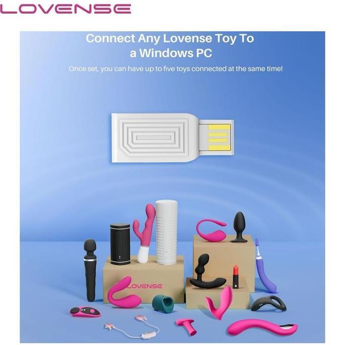 Ready Lovense USB Bluetooth Adapter Connect Any Lovense Toy To a Windows PC / USB Lovense