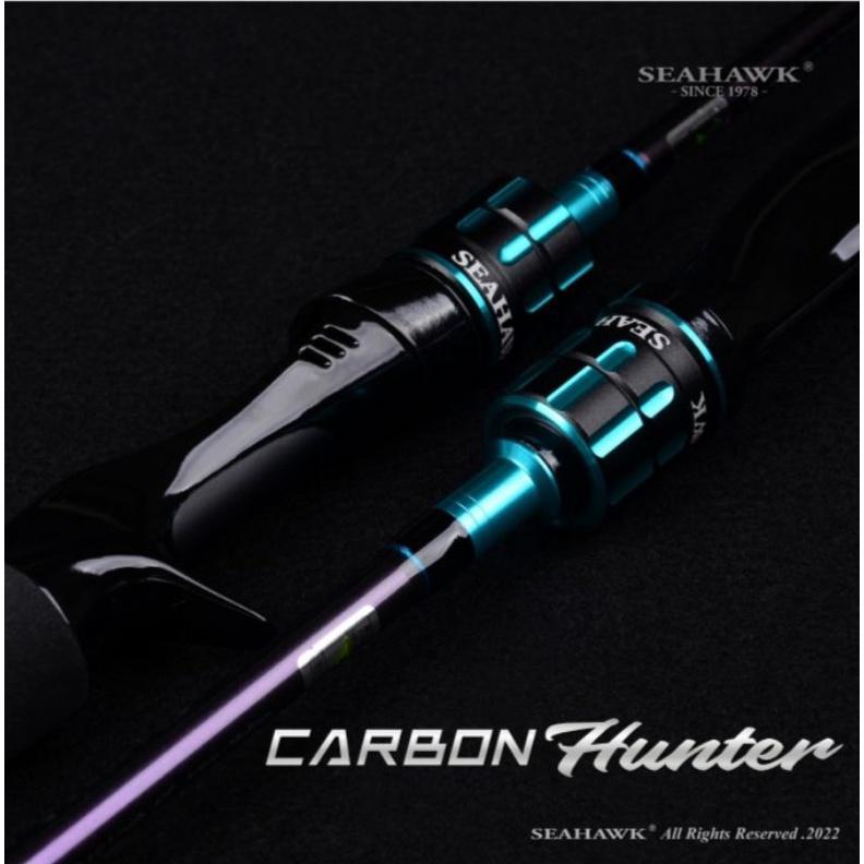Seahawk Joran Spinning/Baitcasting Carbon Hunter - Sambung2