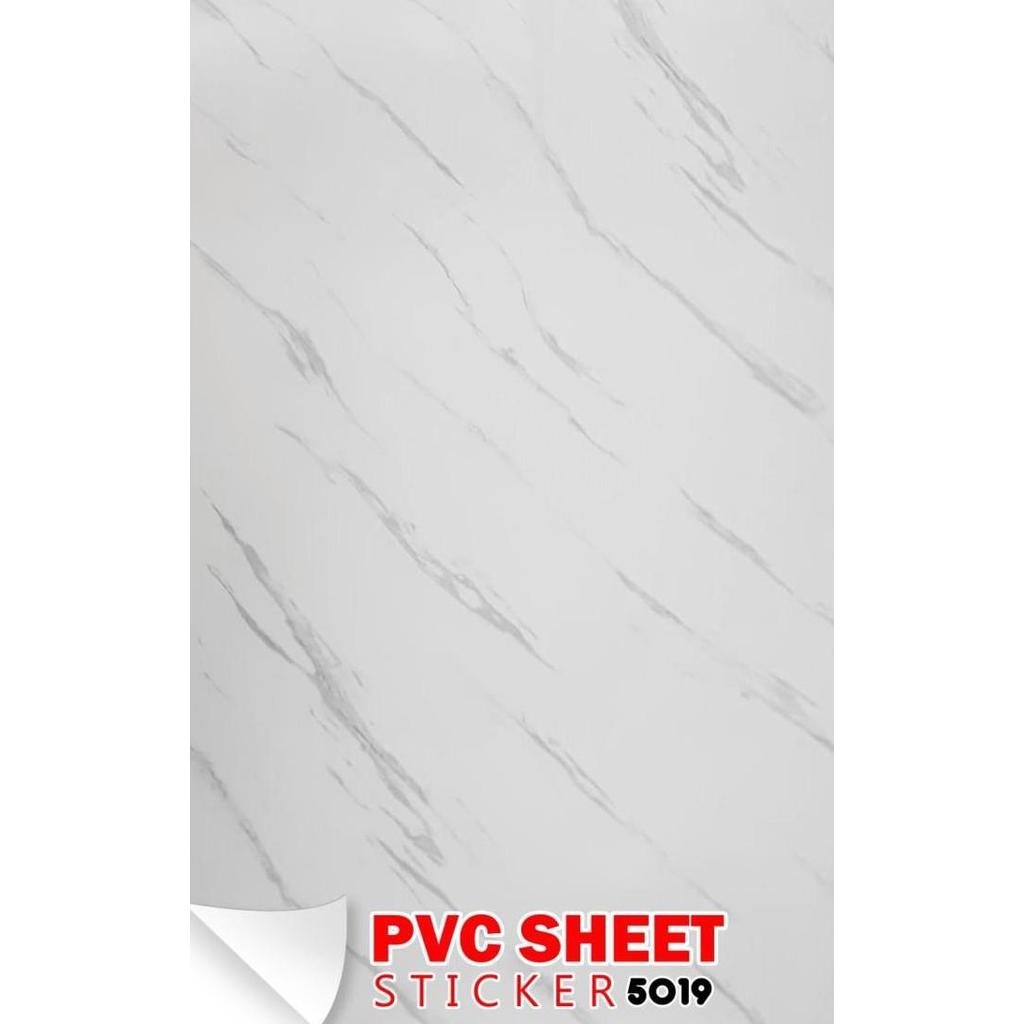 PVC Sheet Decosheet Stiker Motif Granite Marmer Winston Pelapis Meja