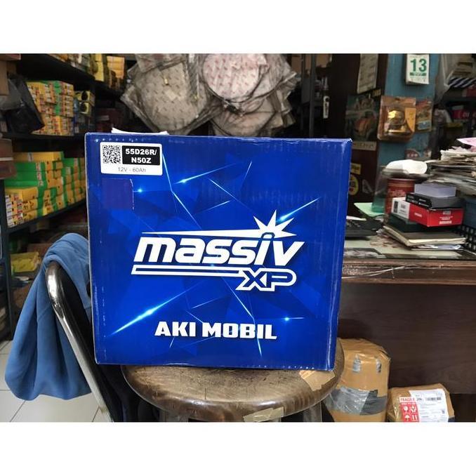 Promo Accu / Aki Mobil Basah Massiv XP N50Z 12v 60Ah Diskon