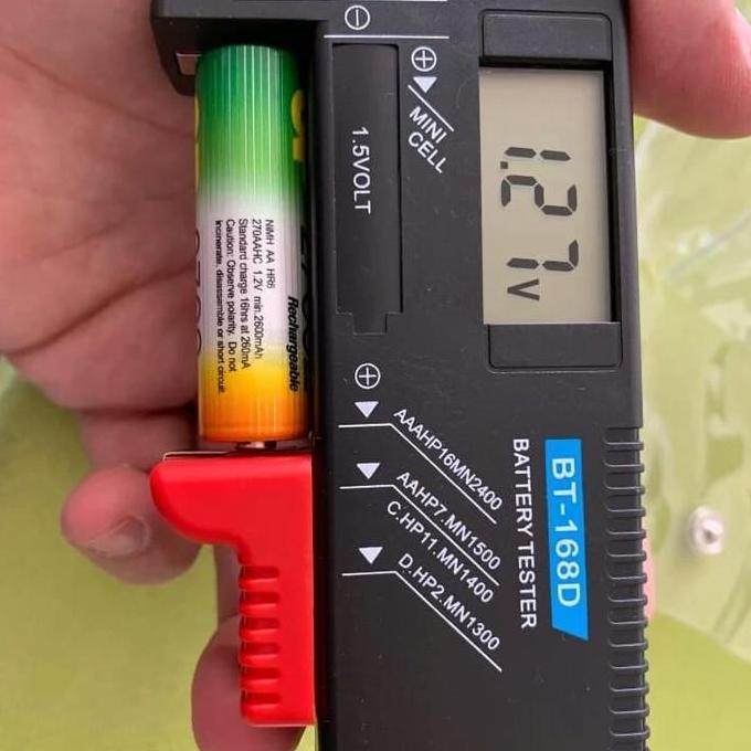 alat tes baterai / alat ukur kapasitas baterai/digital battery tester