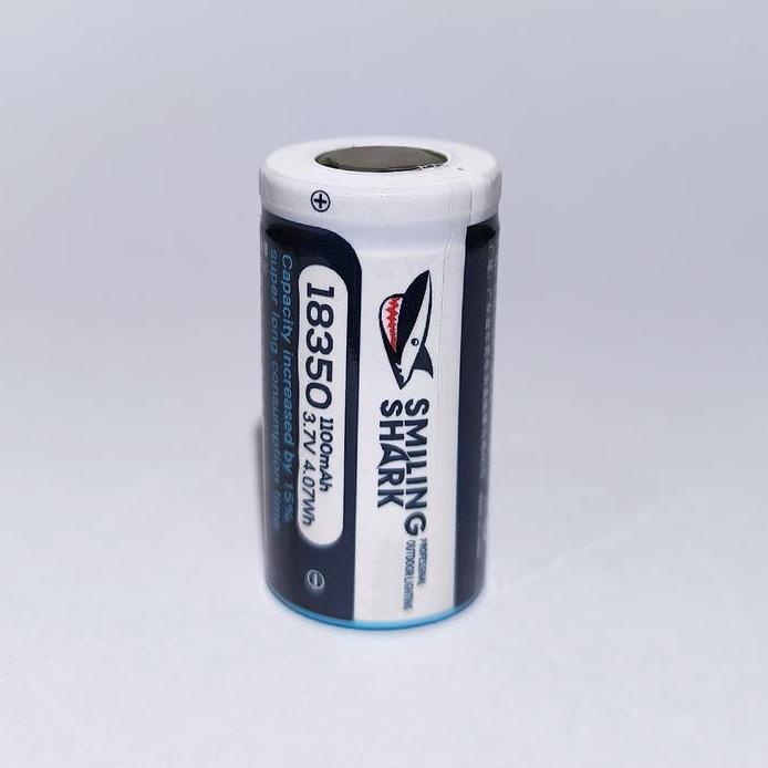 Baterai Lithium 18350 Baterai Smiling Shark 18350 SmilingShark Rechargeable