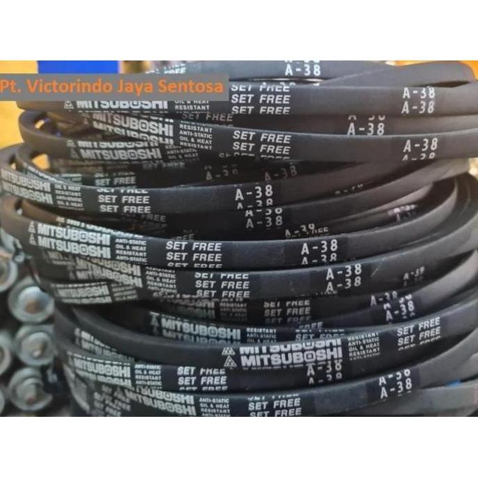 Build- Vanbelt Tali Kipas Mitsuboshi A 38 , A38 Atau A-38