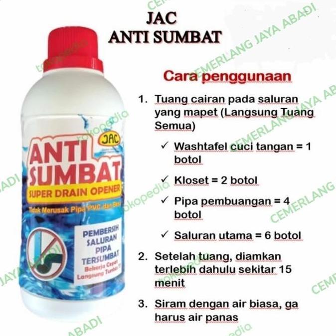 Build- Soda Api Cair / Cairan Soda Api Anti Mampet /Anti Sumbat