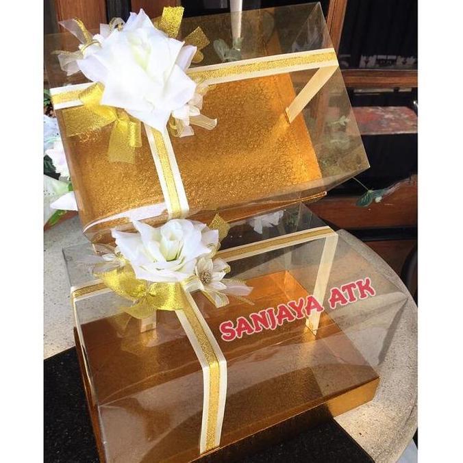 Picx- Plastik Mika Meteran Rigid Kaku Tebal 0.25Mm Pembungkus Mika Seserahan