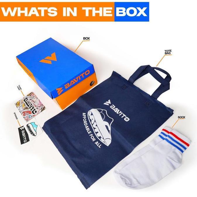 Bavito 39-44 Arkana  Abu Gray - Sepatu Sneakers Casual