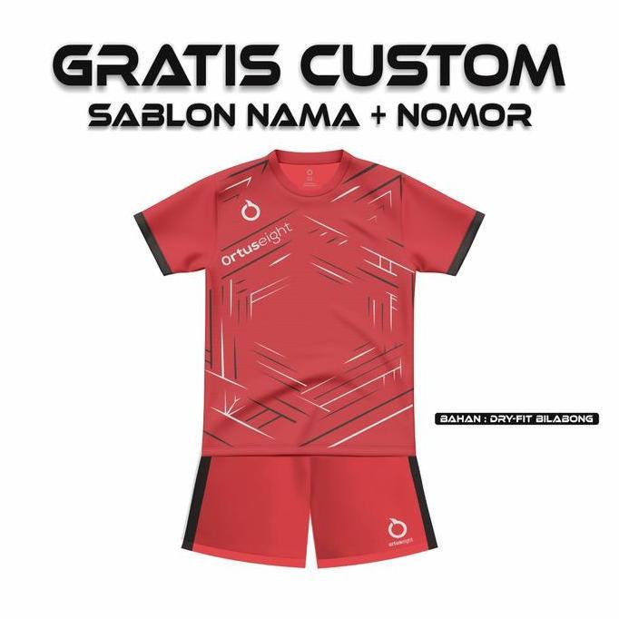 Pootbol- Kaos Bola Anak/ Baju Olahraga Anal Laki Laki/Perempuan