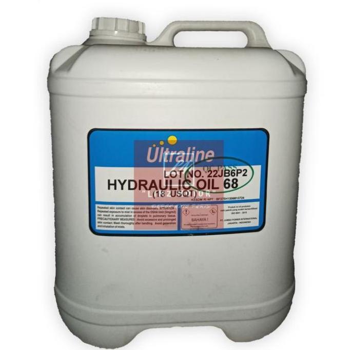 Olinol- Hydraulic Oil-Oli Hidrolik 68 Ultraline 18 Liter Usqt Sae-10 Jumbo