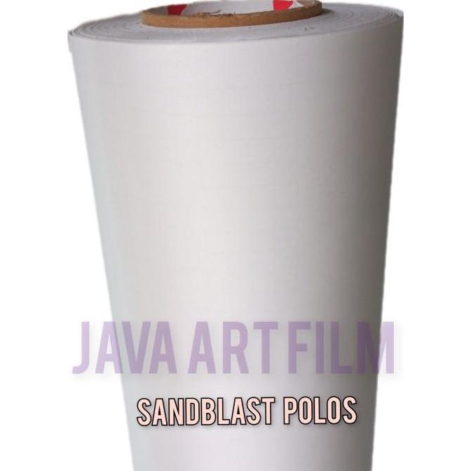 stiker kaca sandblast polos/sandblast/kaca film jendela rumah dan gedung