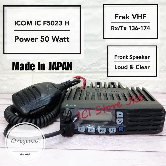 HARGA DISC - Radio Rig Icom IC F5023 H / Icom IC F 5023 H Original