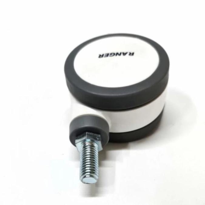 Roda hospital/bed pasien/twin wheel 3 inch srew hidup/putar/swivel PREMIUM