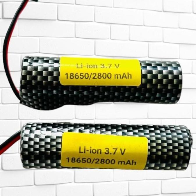 Baterai Charger mobil Remote Control RC Li-Ion 18650 1200 mAh 3.7 Volt