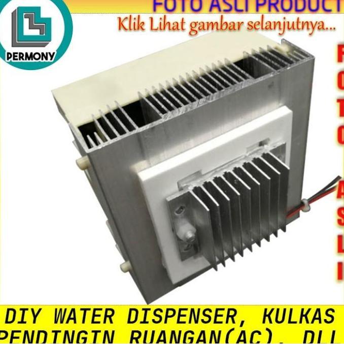 Kulkas Water Dispenser Peltier Refrigerator Thermoelectric Cooling System Aluminium pendingin AC Rua