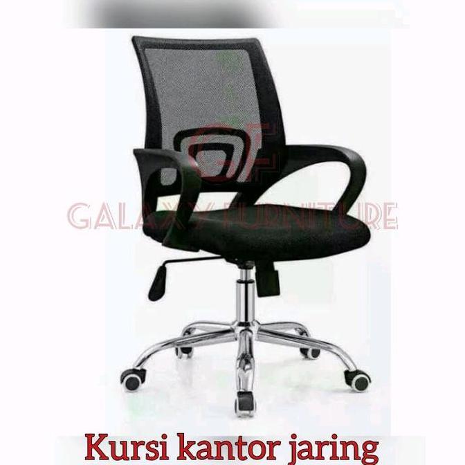 TERBARU - kursi kantor jaring hidrolik, kursi hidrolik, kursi jaring, kursi kantor