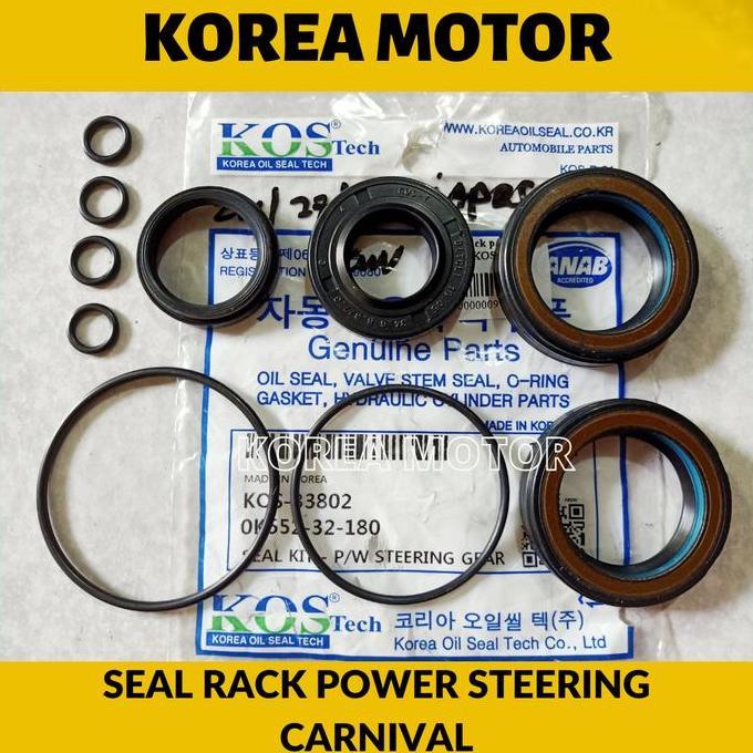 Promo Seal Rack Power Steering Kia Carnival Sedona Seal Rack Stir Sil Rack Diskon
