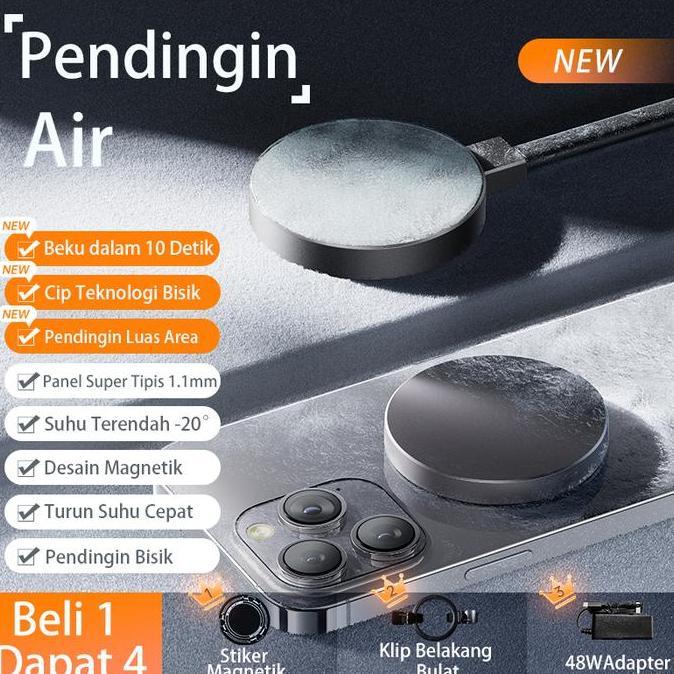 Funfake- Nishen Pendingin Hp Cairan Xt10 Pro 48W Gaming Cooler Beku Dalam 10 DetikWater Cooling Hp P