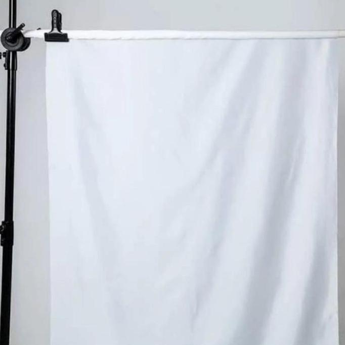 Kain putih backdrop background meteran