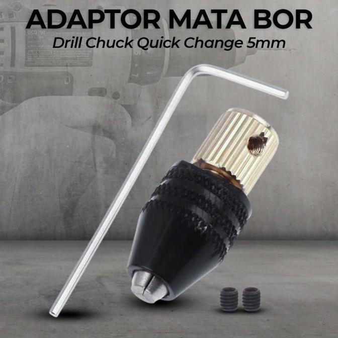 >*>*>*>*] Keyless Chuck penjepit mata bor dinamo motor DC 775 795 AS 5mm