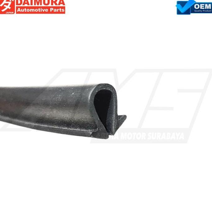 cusss order] Karet Lis List U Aluminium Kaca Samping Mobil Karoseri Universal