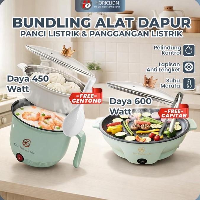 Prasaja209 - Buy 1 Free 4 Panggangan Multifungsi Bbq Elektrik Panci Pemanggang Anti Lengket Persegi 
