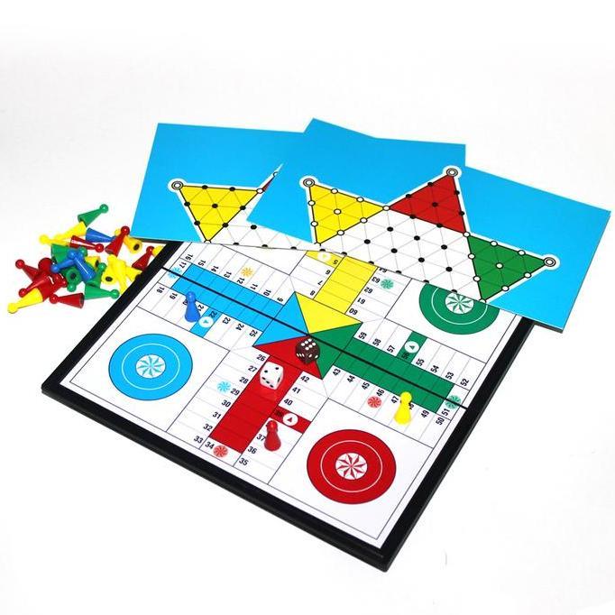 3 IN 1 GAME MAGNETIC FOLDING BOARD KODE 245