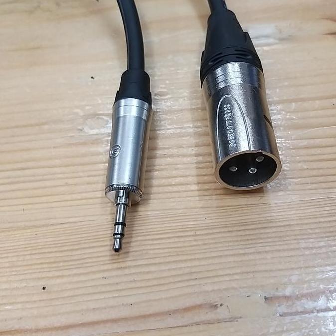 TERBARU - KABEL CANON MALE TO 3.5MM 10M