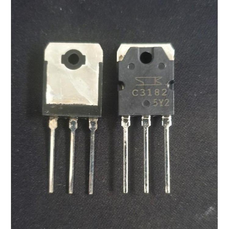 Baru (1) Transistor C3182 2SC3182 Toshiba Silicon iwame3 Kualitas Baik