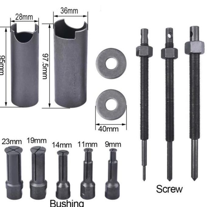 Treker Bearing Puller Set 8 Pcs pembuka tanam laker CVT motor matic