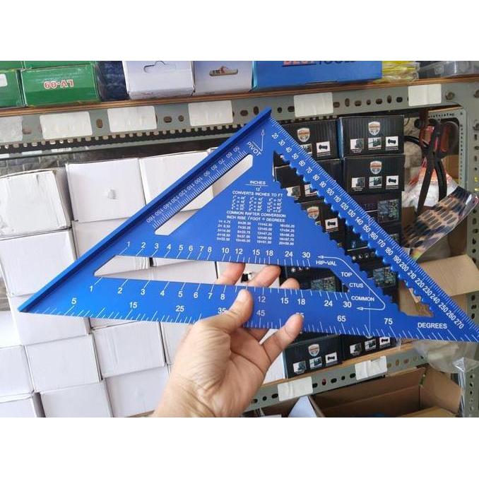 *#*#*#] PREMIUM Penggaris Siku Segitiga 12 inch Speed Square PREMIUM 12"