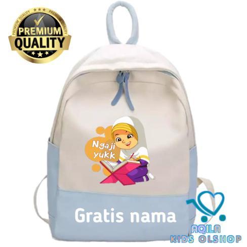 Berkualitas Tas Anak Ngaji Tas Perempuan Backpack Anak Ngaji