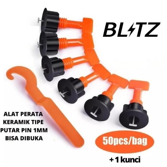 .........] BLITZ Alat Perata Keramik putar - Tile Leveller nat lantai granit
