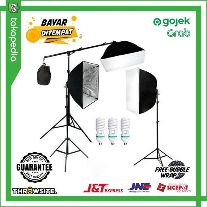 TERBARU - Photography Set Foto Studio Lighting Kit TaffSTUDIO