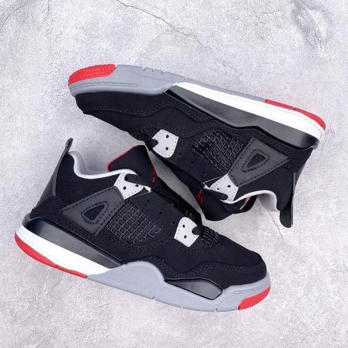 NIKE AIR JORDAN LETRO KIDS BLACK RED ORIGINAL