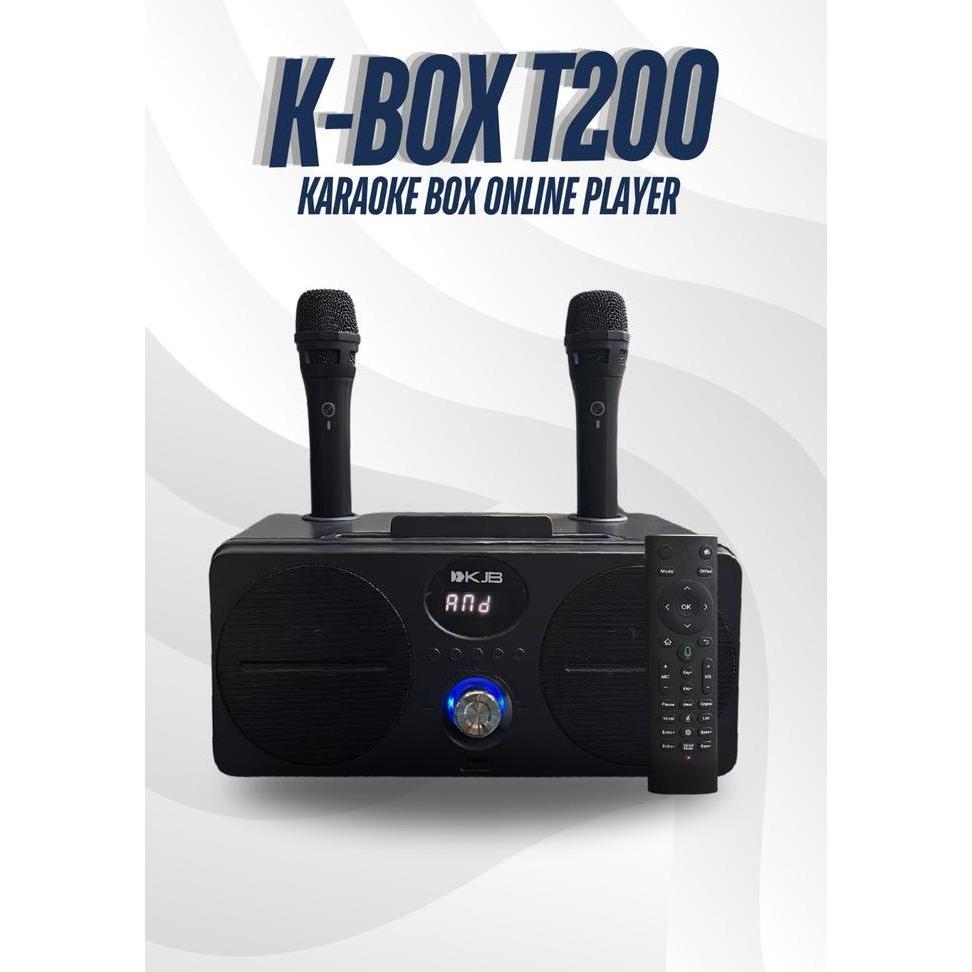 KJB Karaoke Box T200 T 200 Karaoke Player K-BOX Soundbox Karaoke (TERBAIK) (TERBARU) (TERMURAH)