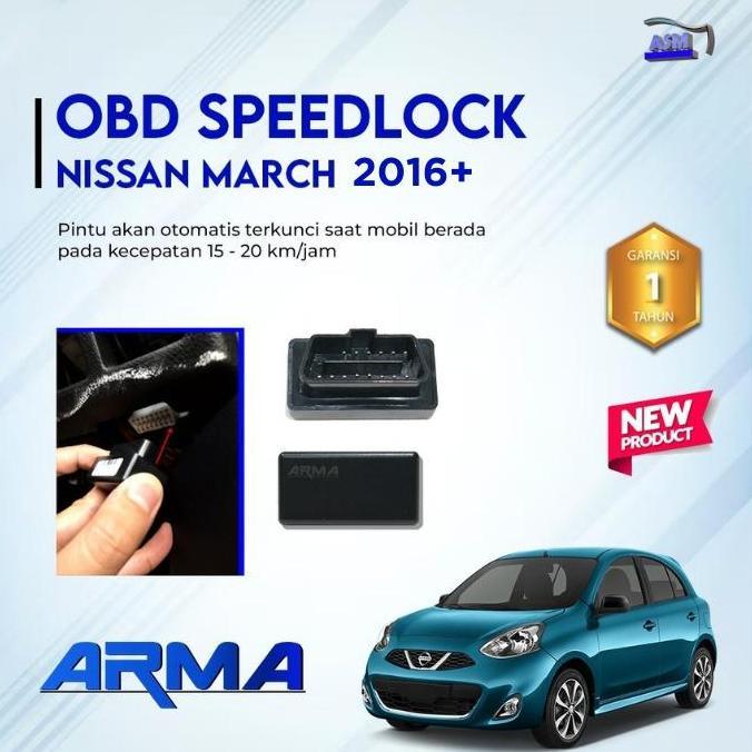 OBD Speedlock Nissan March 2016 Up
