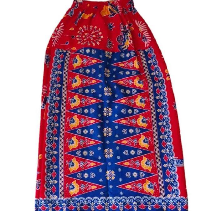 Rok ondel ondel Betawi Anak / Bawahan Kebaya Encim / Rok Tumpal Betawi Anak Motif Ondel Ondel //fash