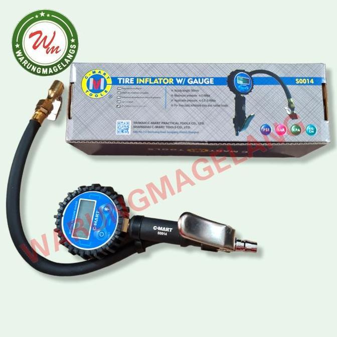 Digital Tire Chuck gauge Isi Angin Ban for nitrogen Inflator Gauge