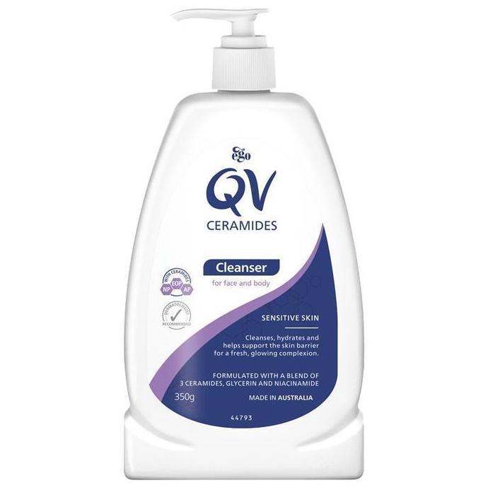 Ego Qv Ceramides Cleanser For Face And Body 350Gr