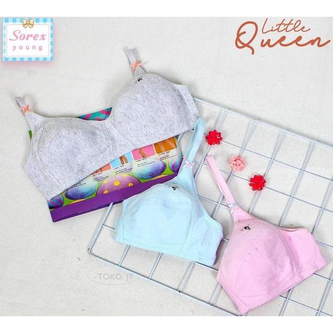 BH Bra Remaja Sorex Miniset ABG Step 3 Busa Tipis Tanpa Kawat 3311