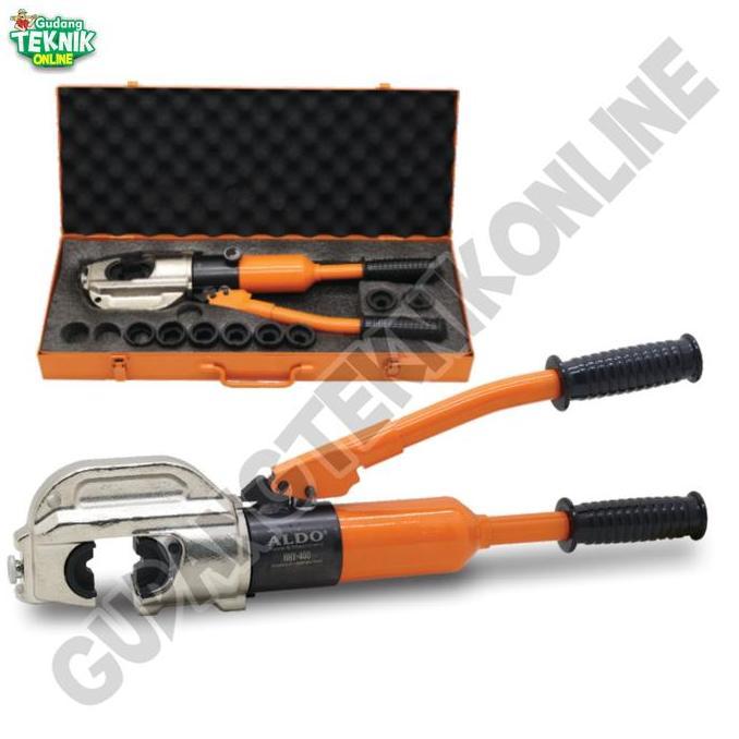 KEZHINES Tang Press Skun Hidrolik ALDO HHY-400 / Tang Skun Kabel CRIMPING PLIERS ALDO HHY400 - Tang 
