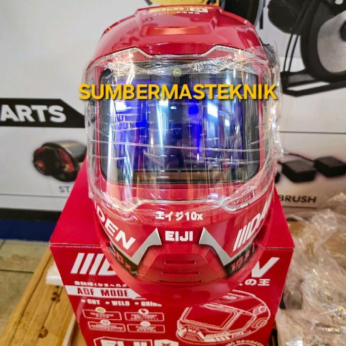 KEDOK LAS OTOMATIS DAIDEN EIJI 10 X TOPENG LAS HELMET AUTODARK DAIDEN EIJI 10X