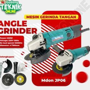 PANGRANGO Mesin Gerinda Mdon JP06 - Grinda 4inch Disc Grinder Angle Grinder Mdon Gerinda Tangan