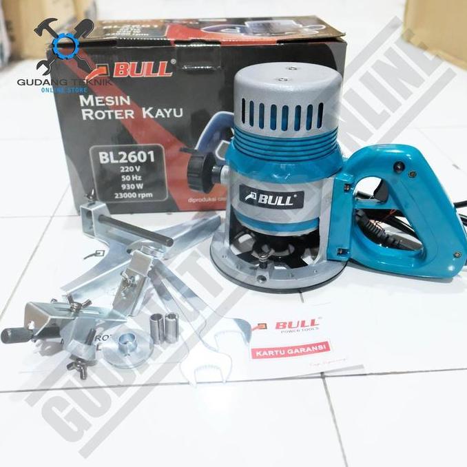 SABILULUNGAN Bull BL2601 / Mesin Router Bull BL2601 / Profil Besar Bull BL2601 Mesin Router Kayu BUL