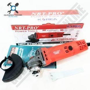 PANGRANGO NRT PRO 9750VS / Mesin Gerinda Tangan 4"  NRT 9750 VS Variable Speed - Angle Grinder NRT 9