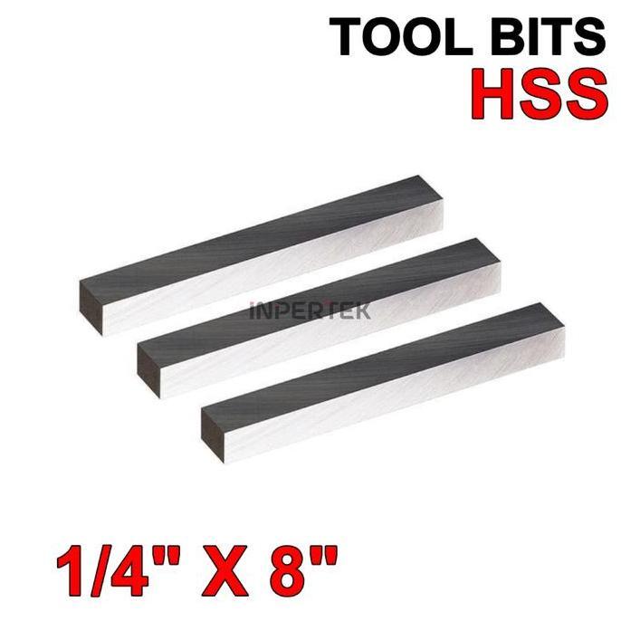 LOPHEZONE 1/4*8 HSS Pisau HSS Pahat HSS Toolbit Pahat Bubut HSS Pisau Bubut