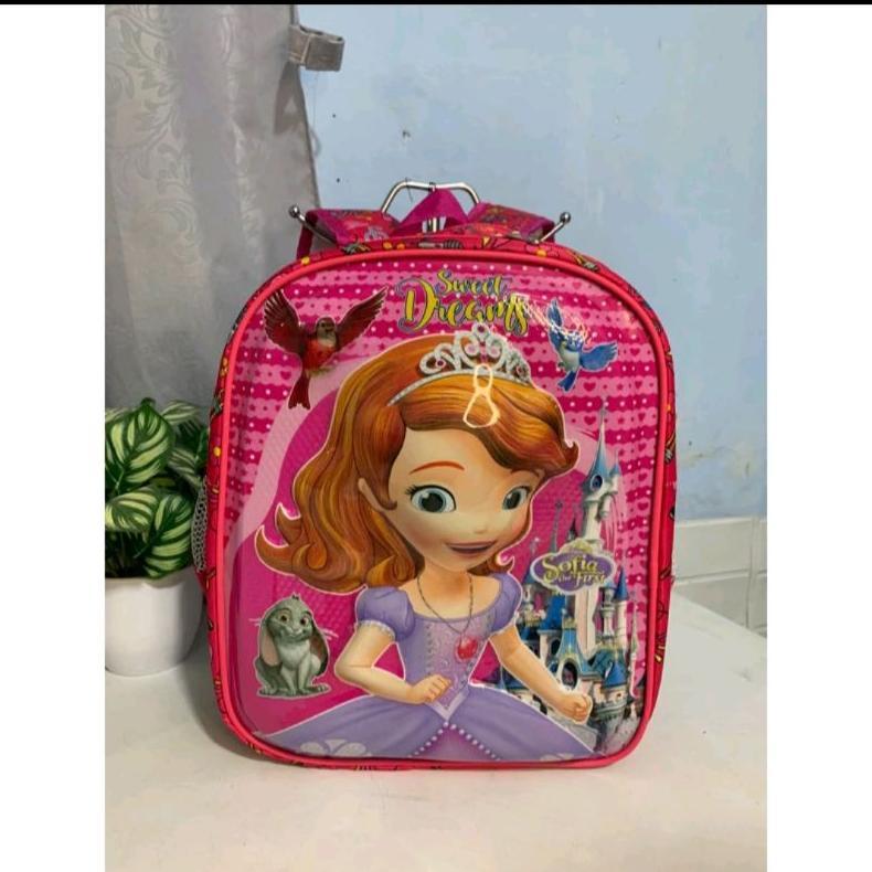 Tahan Lama Tas Anak Cewe Tk Barbie / Tas Karakter Hellokity / Tas Cewe Shopia Dan Strawbery Mickey P